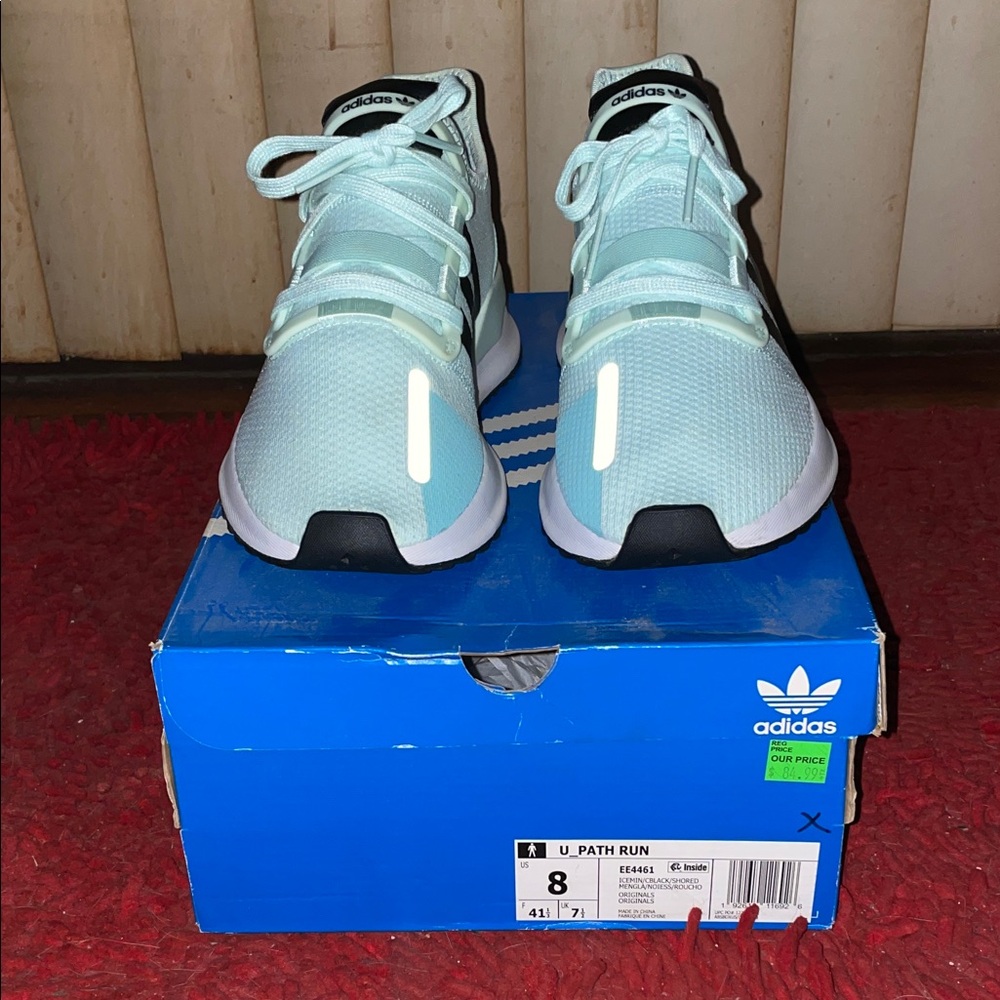 Adidas U Path Run Shoes - Light Blue